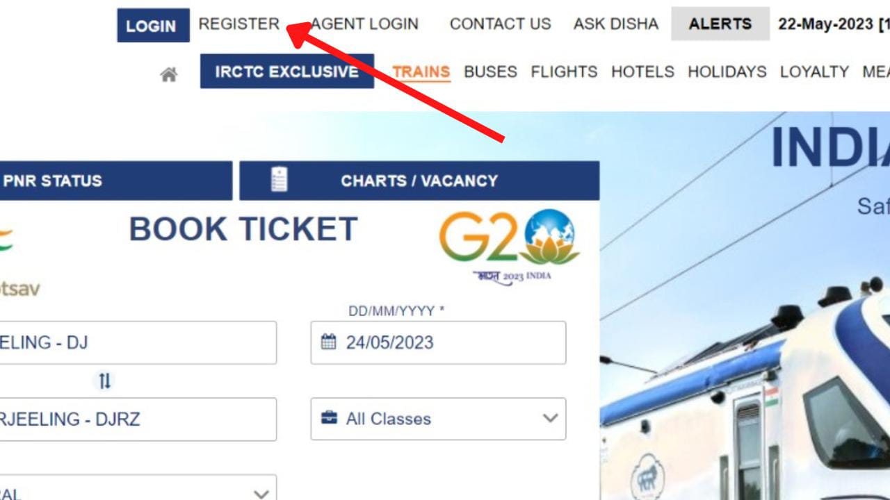 How To Create An IRCTC Account To Book Train Tickets In India - Dreamtrix