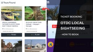 How to Book OTDC Local Sight Seeing Bus